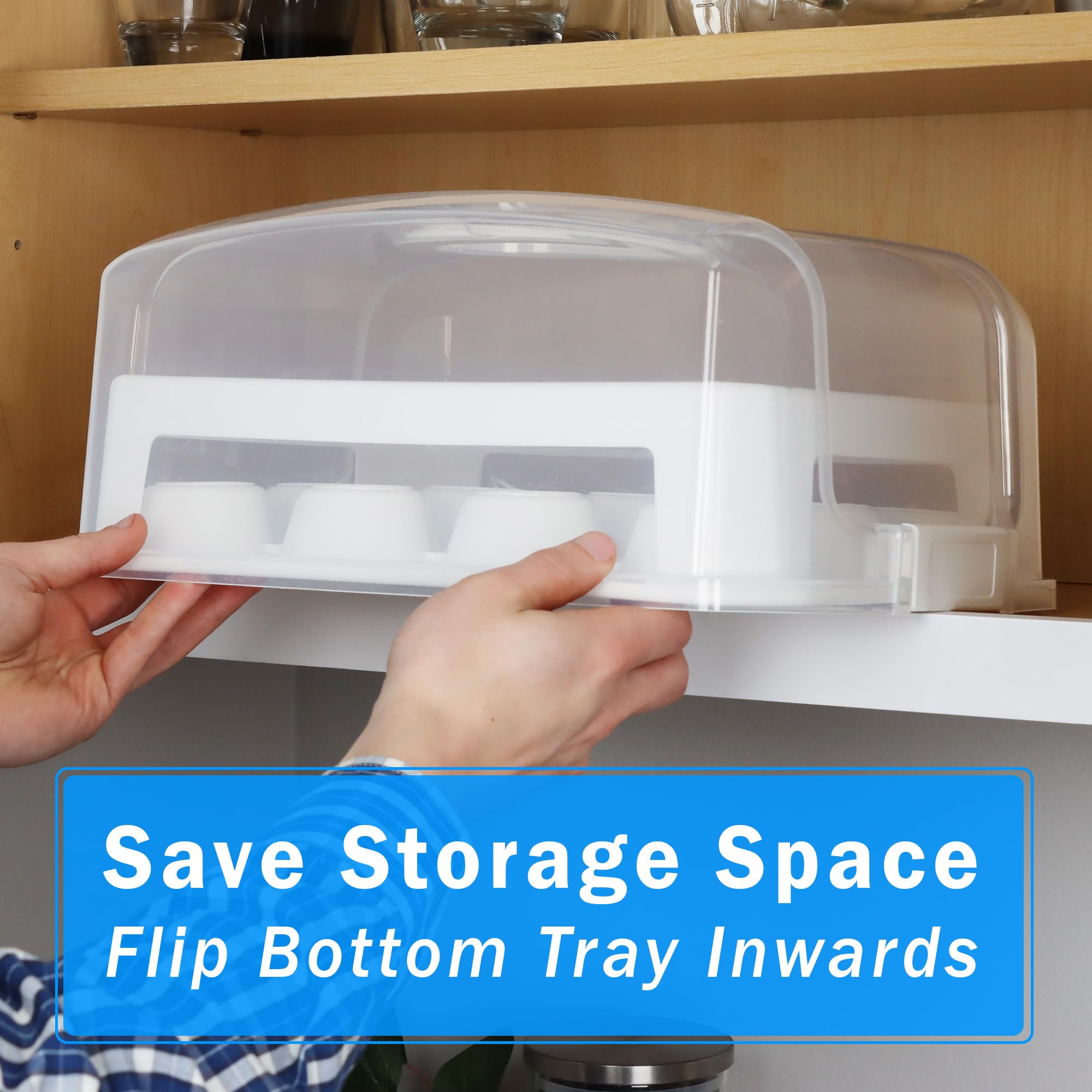 JOEY'Z BPA-free durable plastic ensures safe storage.