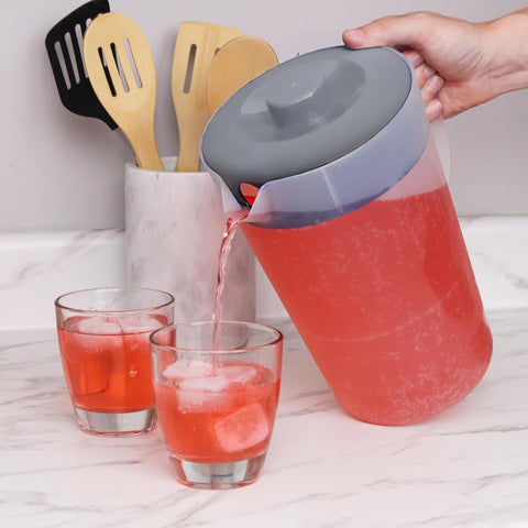 JOEY'Z water pitcher wide mouth loading fruits for infused drinks