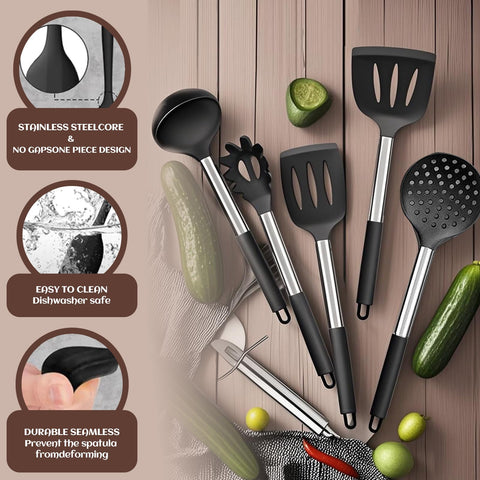 JOFULBOND dishwasher-safe utensils simplify cleanup