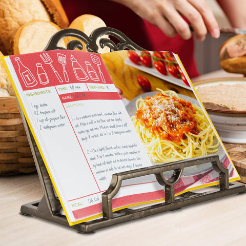 JOGREFUL versatile holder works with books, magazines, and tablets