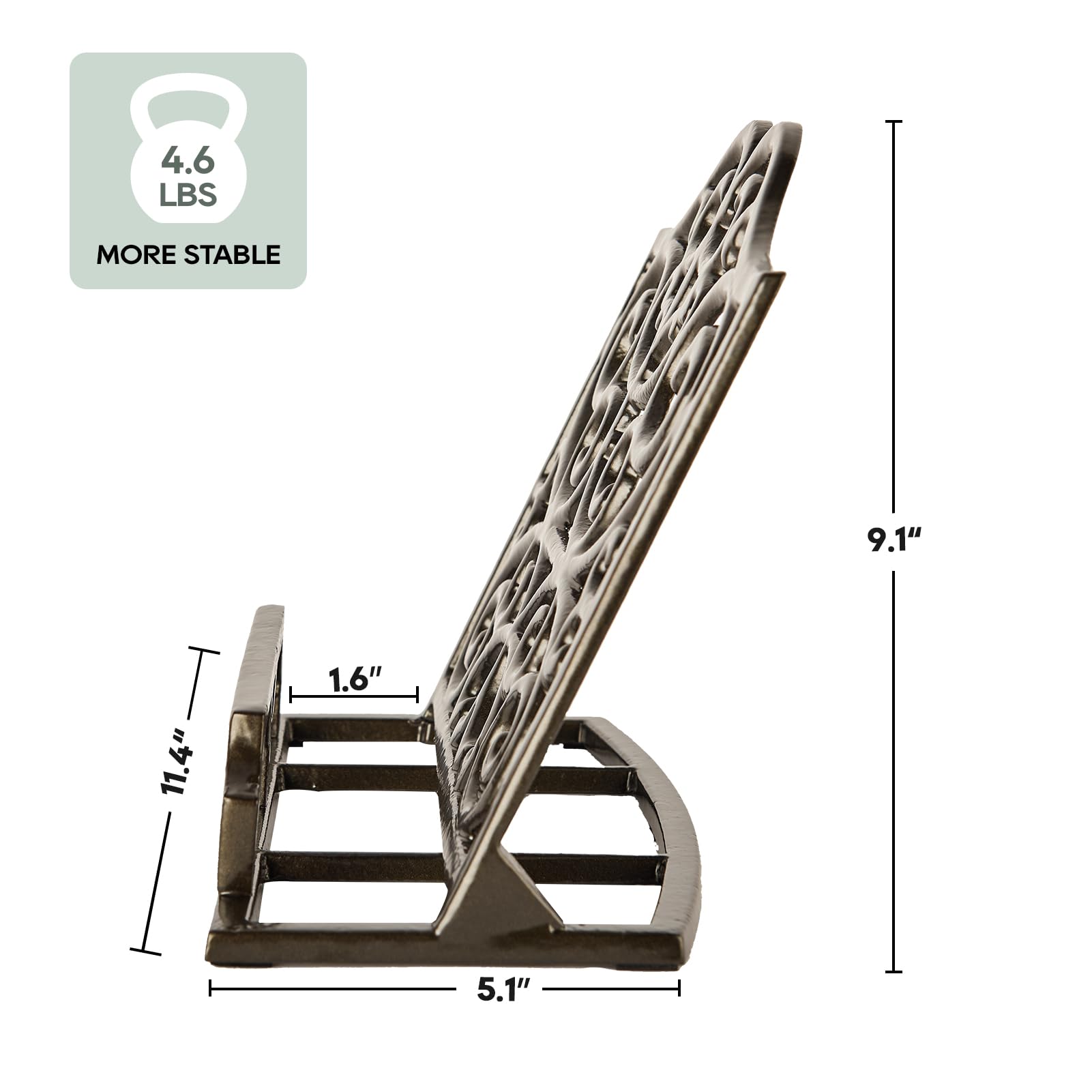 JOGREFUL vintage lattice pattern adds decorative charm while safeguarding your countertop