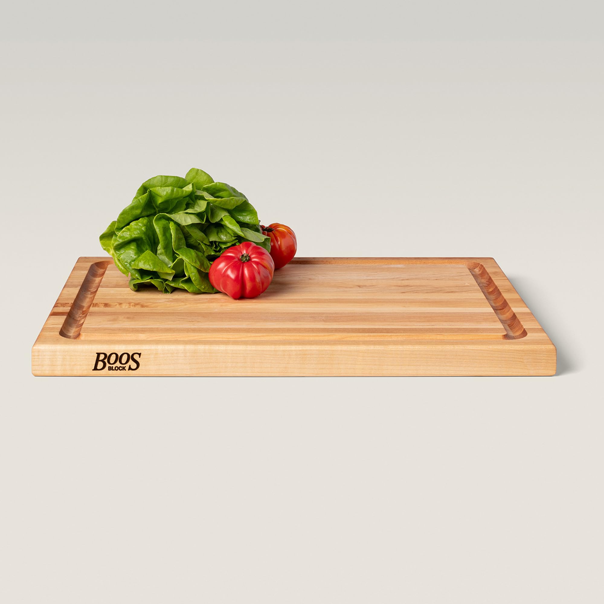Care with Boos Block Oil maintains wood beauty over time.