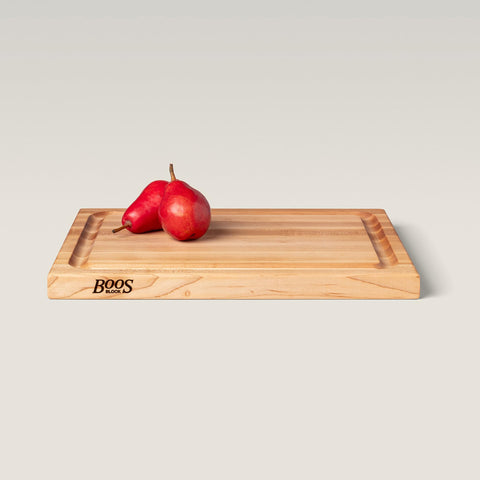 John Boos board benefits from hand-wash care and oil treatment for longevity.
