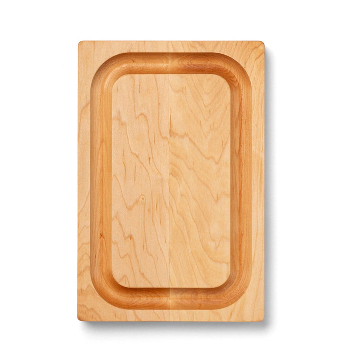 John Boos Chop-N-Slice rectangular cutting board, 12x8 inches, ideal for daily meal prep.