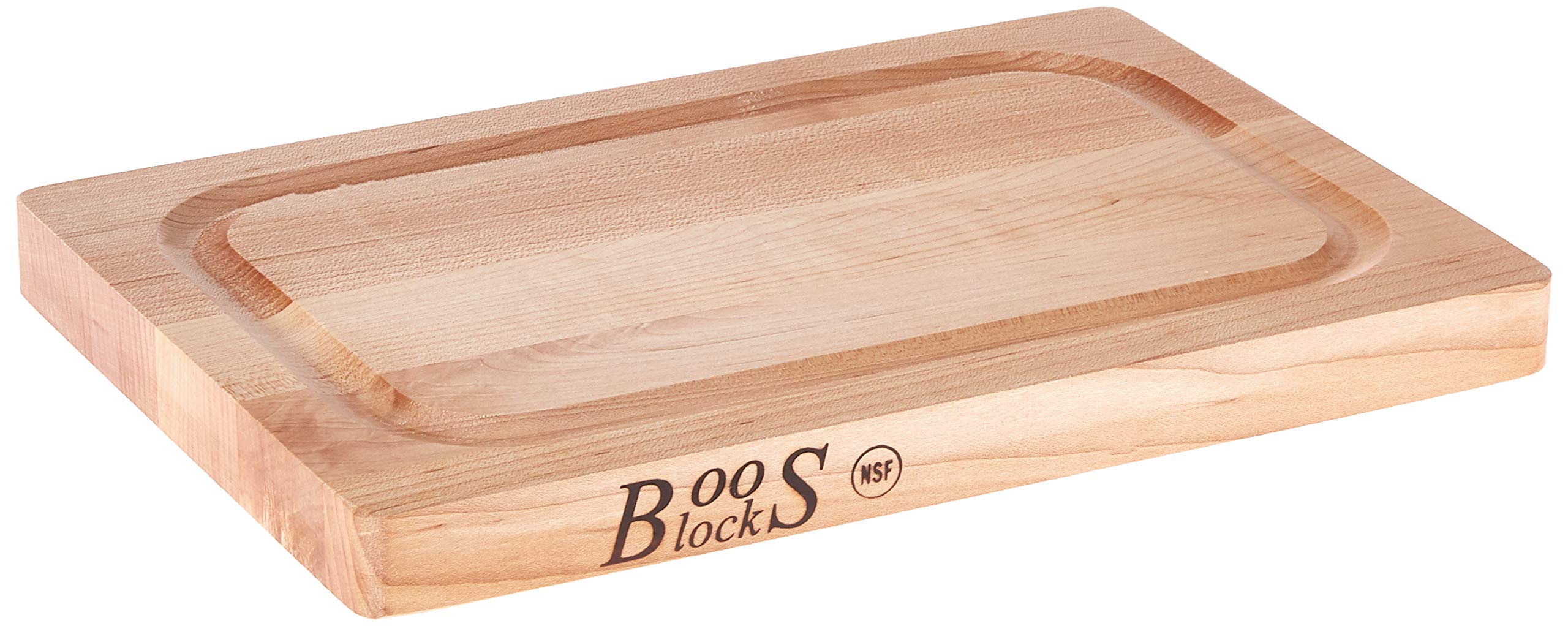 John Boos eased corners reduce snagging for safer handling.