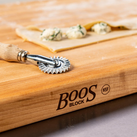 John Boos R-Board care tips keep maple fibers smooth and durable.