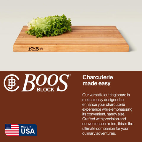 John Boos R-Board reversible sides double surface options for various tasks.