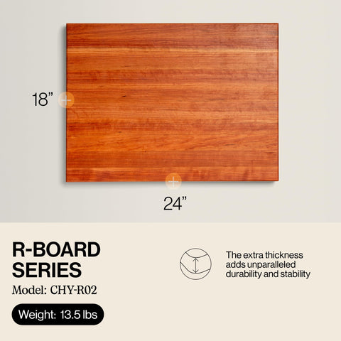 John Boos R-Board reversible sides allow versatile prep and serving setups