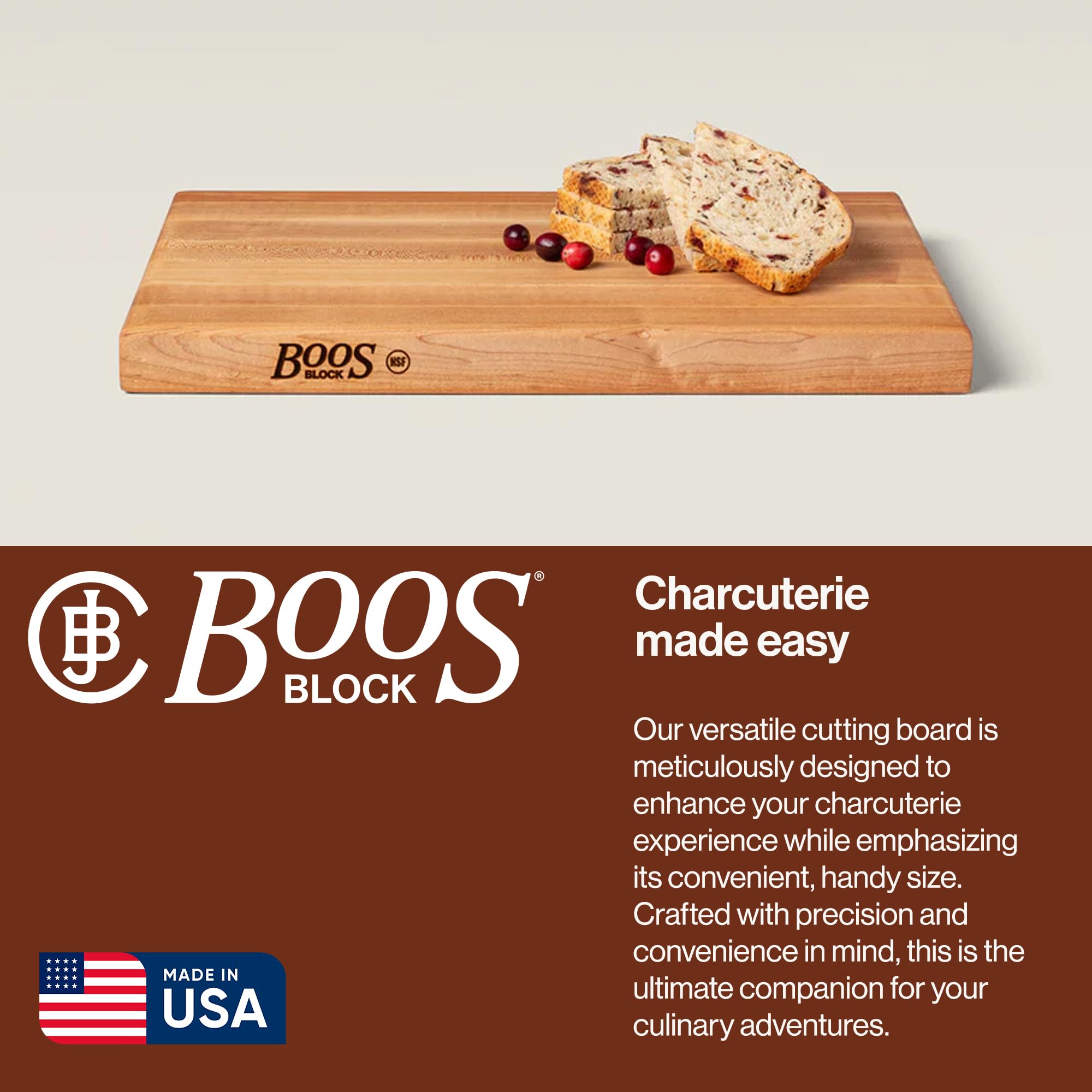 John Boos R-Board 1.5-inch thickness for stable prep