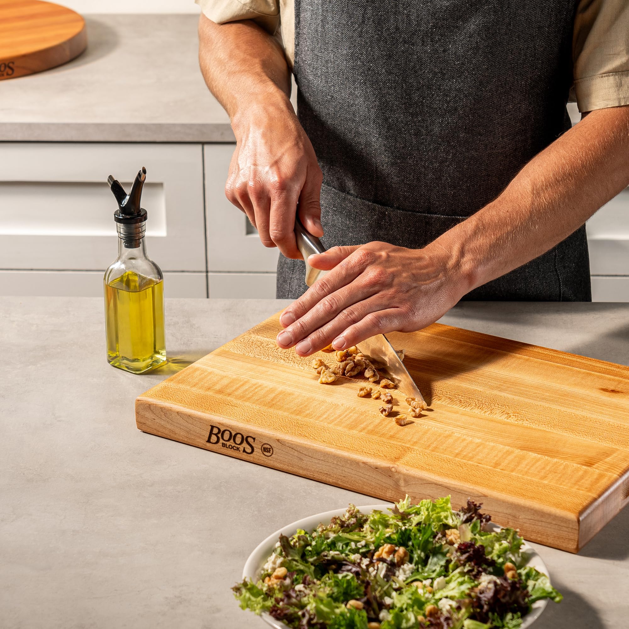 John Boos R-Board ideal for serving charcuterie and appetizers
