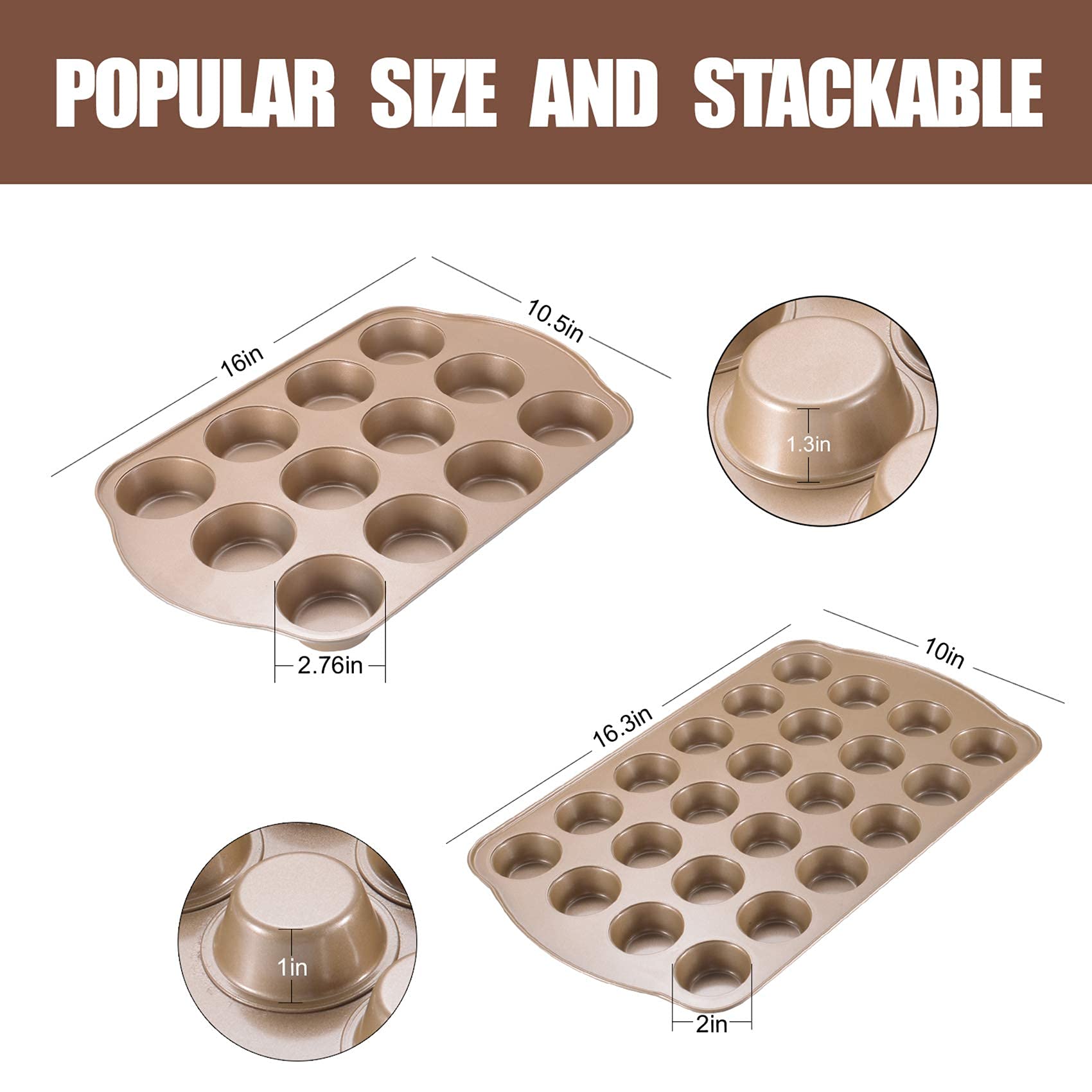 JOHO BAKING heavy-duty carbon steel pan built for durability
