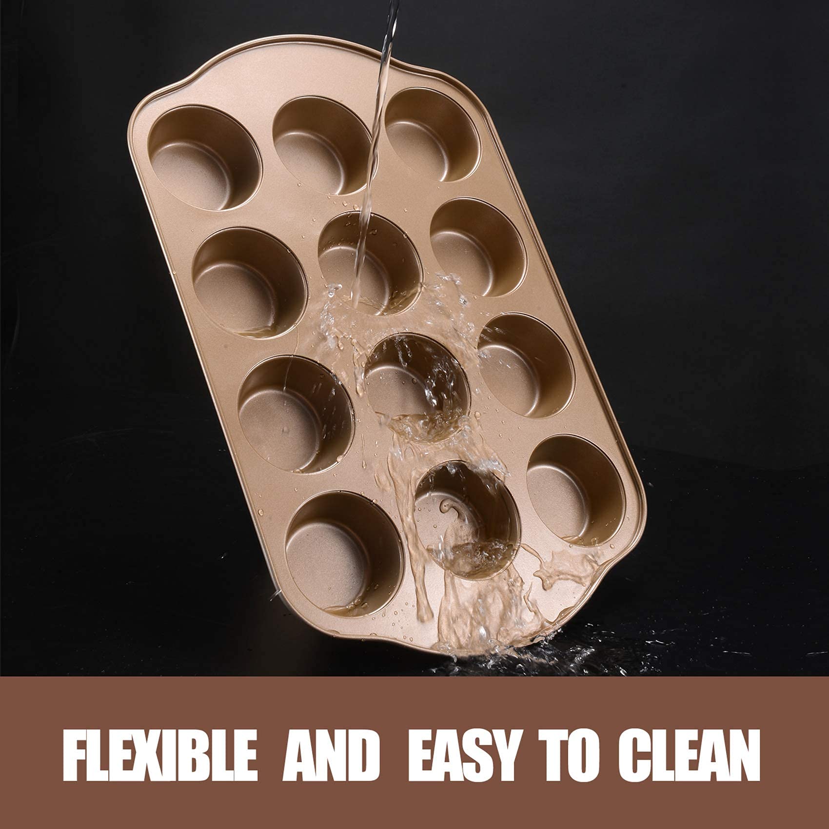 JOHO BAKING smooth edges for safe handling and quick cleanup