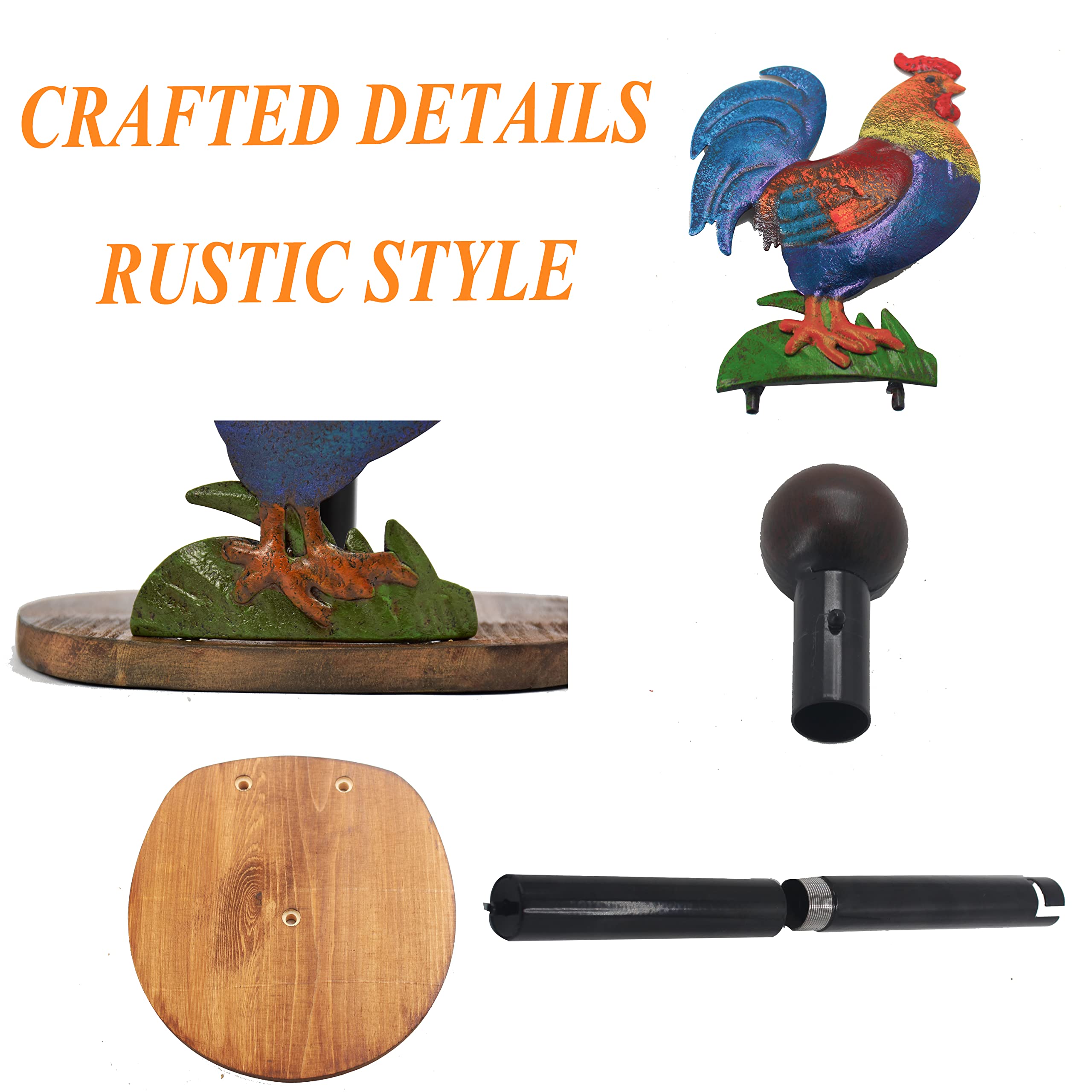 Johoxton gift-ready kitchen decor rooster suitable for Mom, friends, or housewarming.
