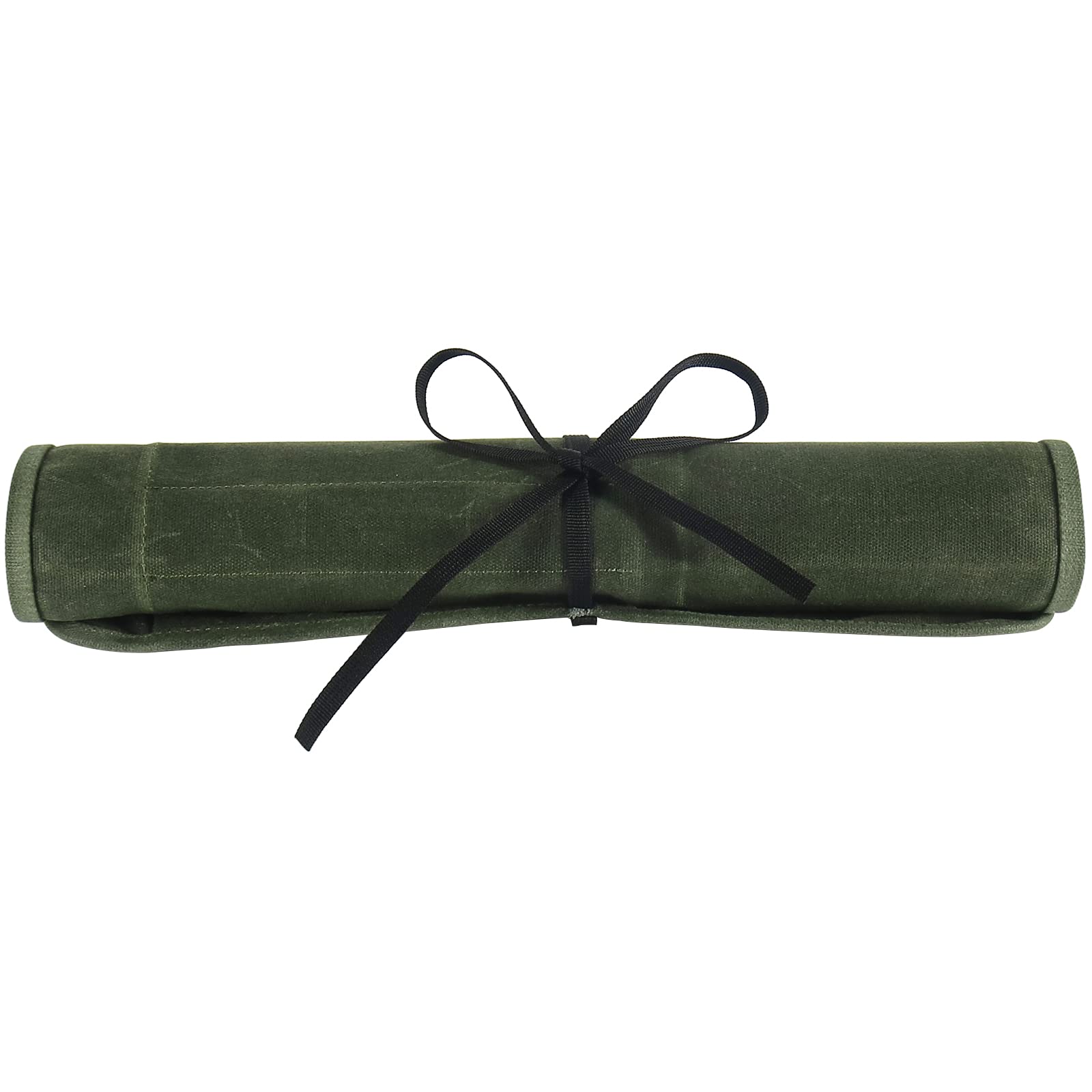 JOINDO Knife Roll Bag in green ready for home or grill.