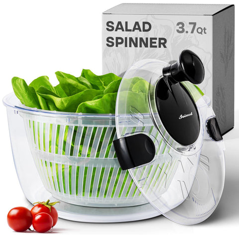 Joined Salad Spinner bowl base shown for effortless drying and serving.