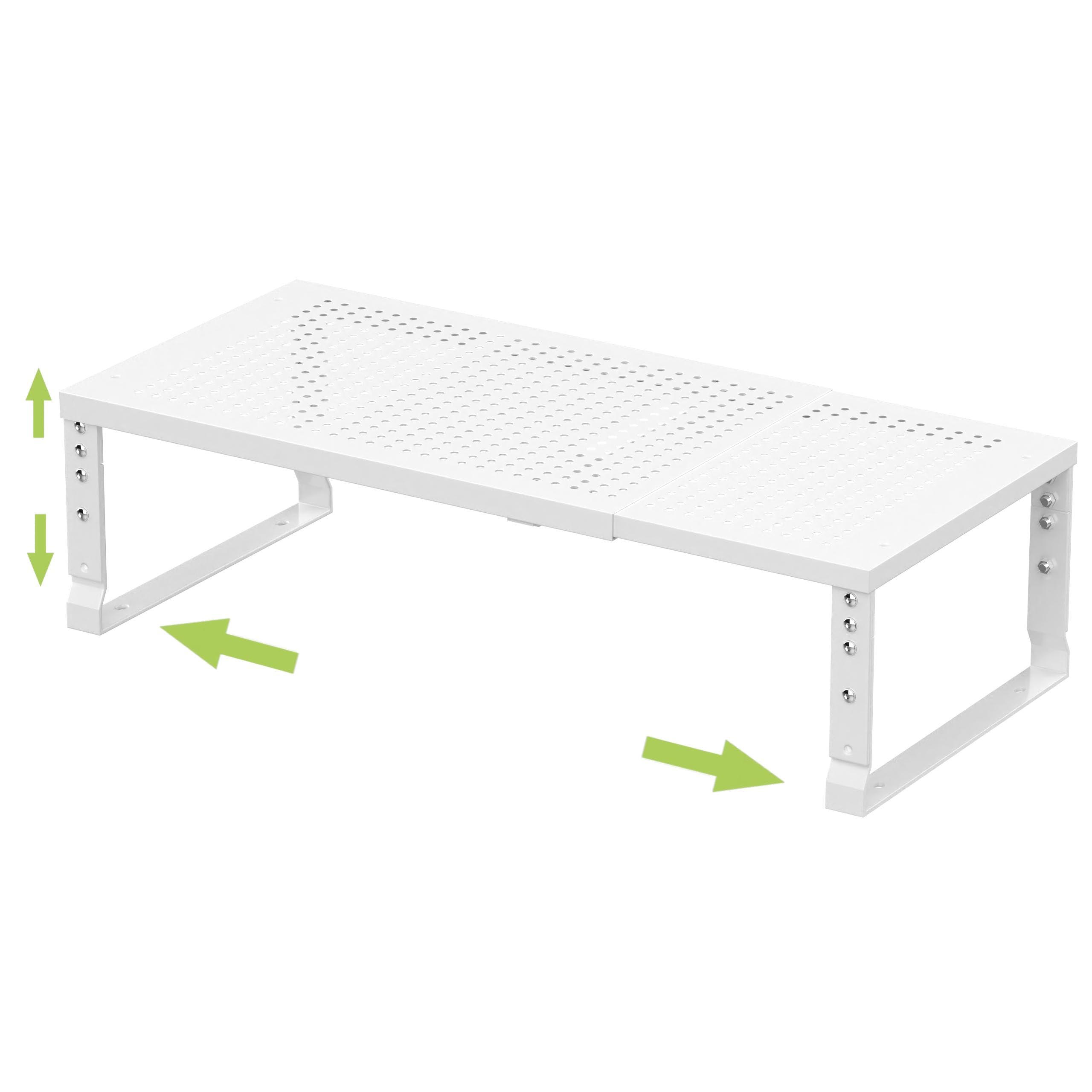 Jojocross expandable shelf on counter offers flexible storage for spices