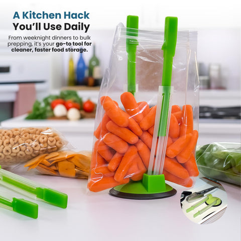 Jokari baggy rack stand is a durable kitchen helper for leftovers