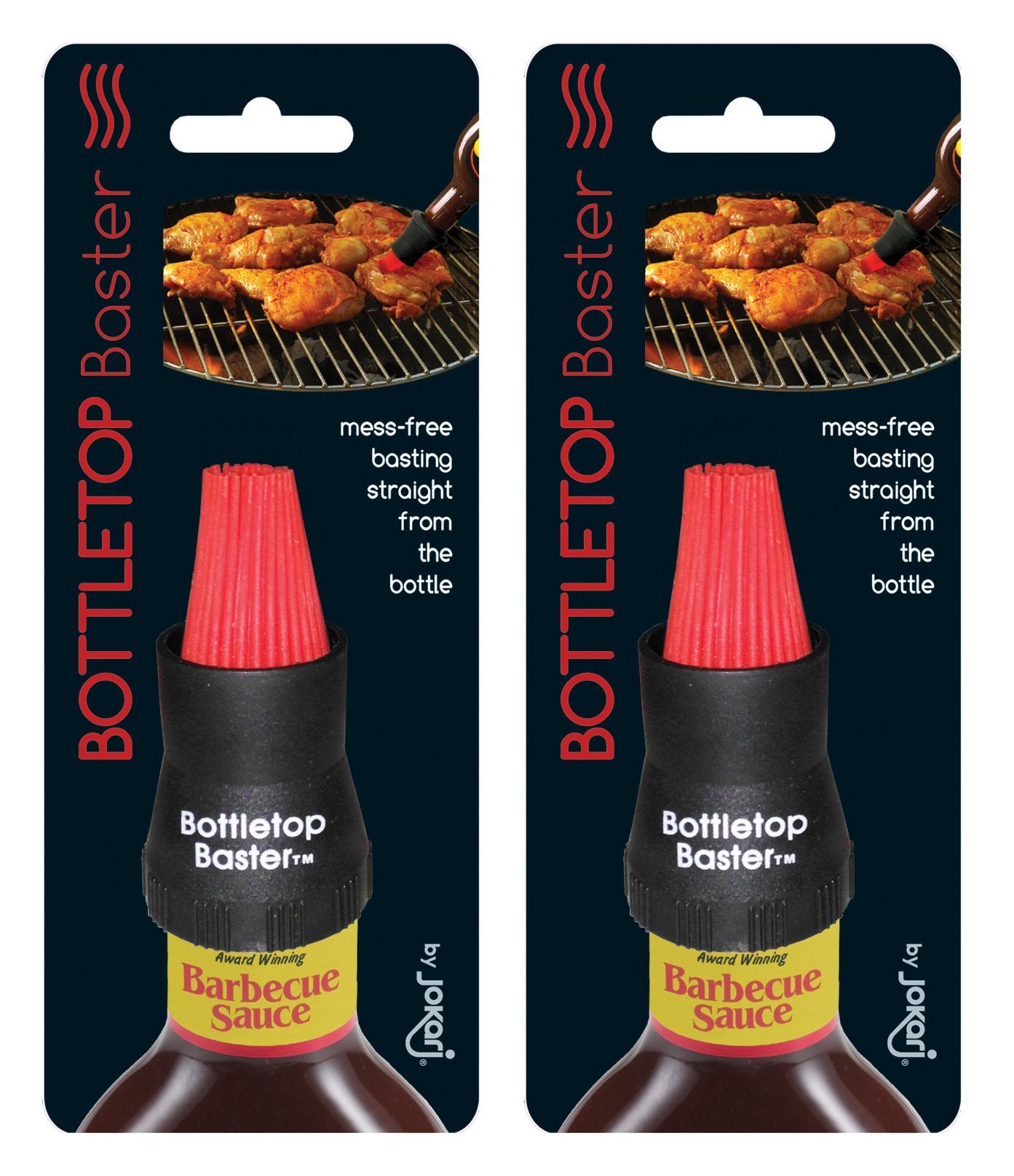 Jokari BBQ Baster used outdoors for versatile grilling and basting.