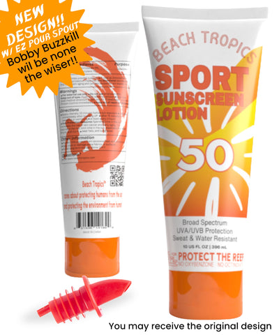 Jokel Classy Wino sunscreen flask seal closeup with leak-proof seals