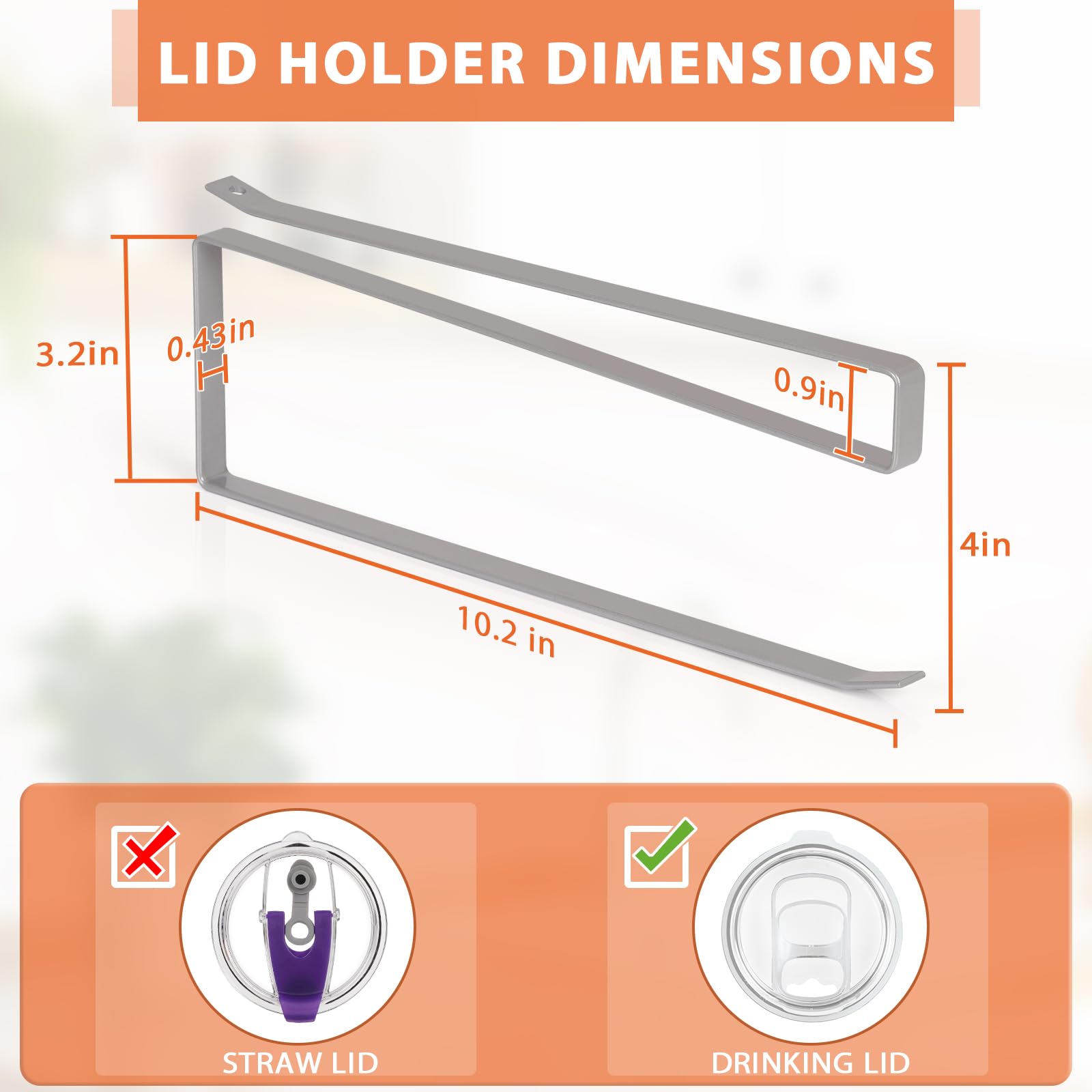 Jolensoy anti-drop design keeps lids secure and accessible.
