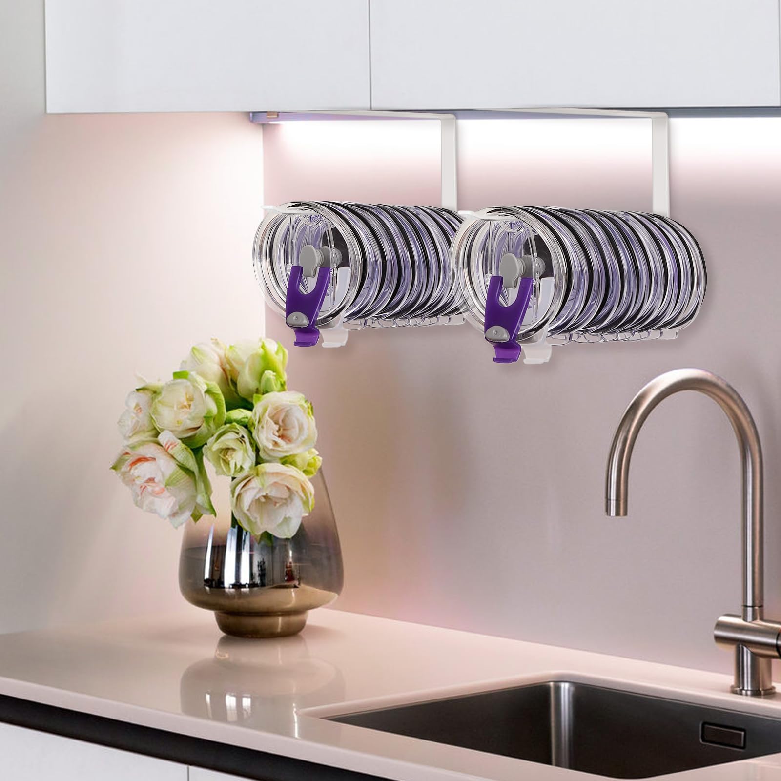 Jolensoy durable storage accessory simplifies lid management and organization