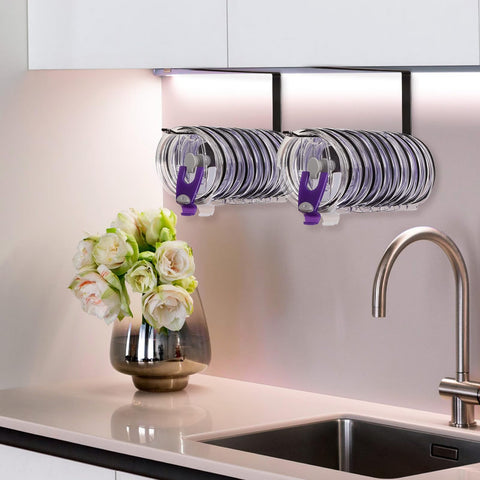 Jolensoy secure lid storage mounts under cabinet for easy access