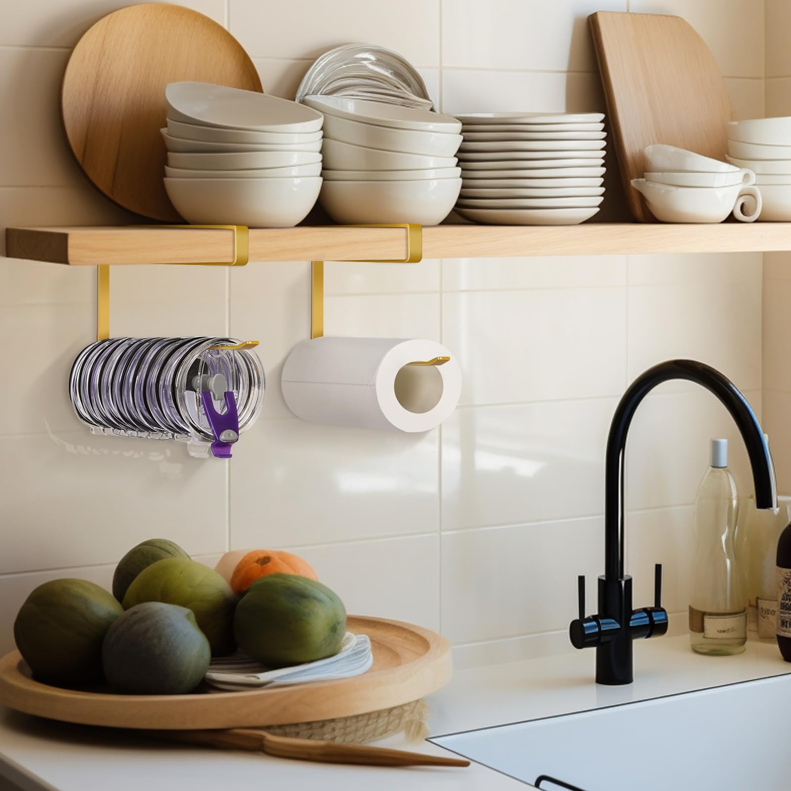Jolensoy space-saving kitchen storage maximizes cabinet space