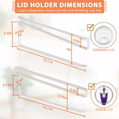 Jolensoy kitchen storage under-shelf lid organizer installs without drilling.