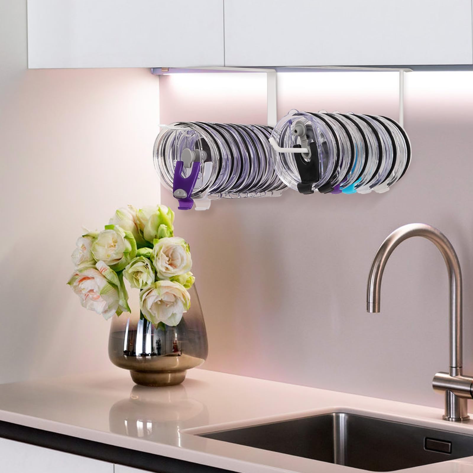 Jolensoy anti-drop design prevents lids from slipping off.