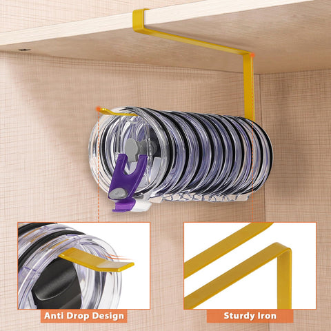 Jolensoy under-cabinet paper roll towel hanger keeps essentials within reach