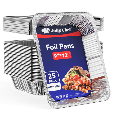 JOLLY CHEF 9x13 pan with lid for bulk baking and catering