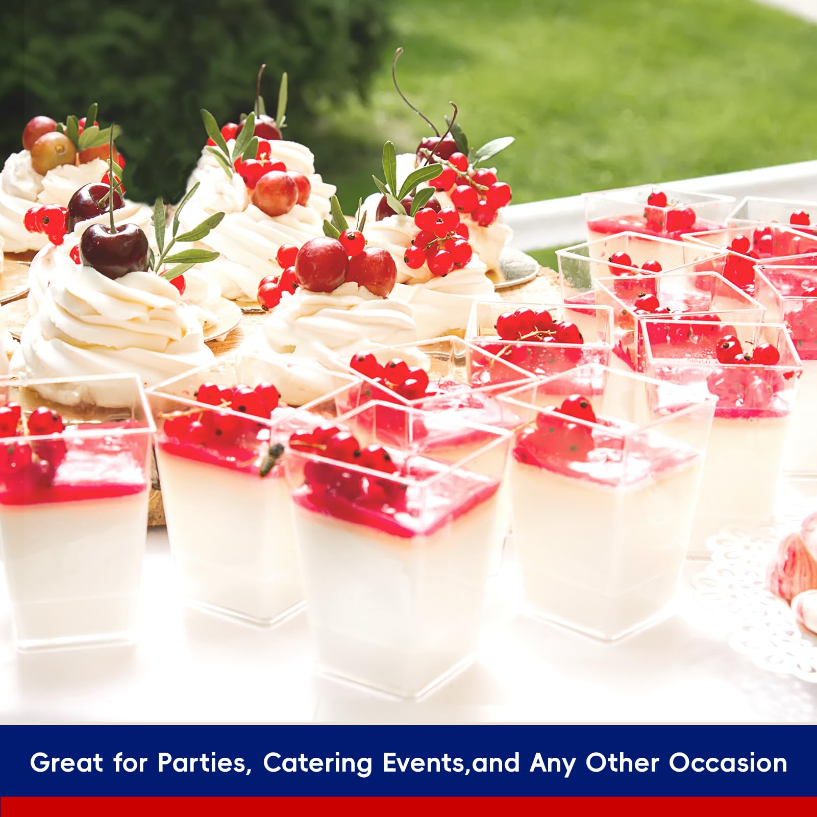 JOLLY CHEF pack provides 100 cups with lids and spoons.