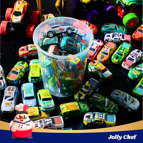 JOLLY CHEF BPA-free clear plastic for safe food storage and visibility.