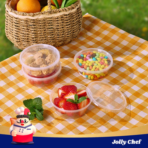 JOLLY CHEF dishwasher-safe deli container for quick cleanup