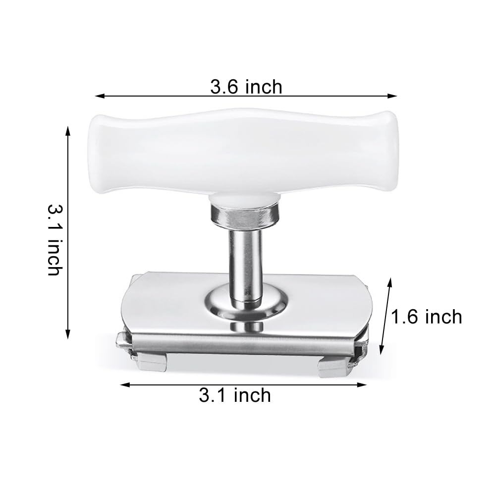 JOMIHONEY jar opener featuring a non-slip rubber pad to prevent slips during opening