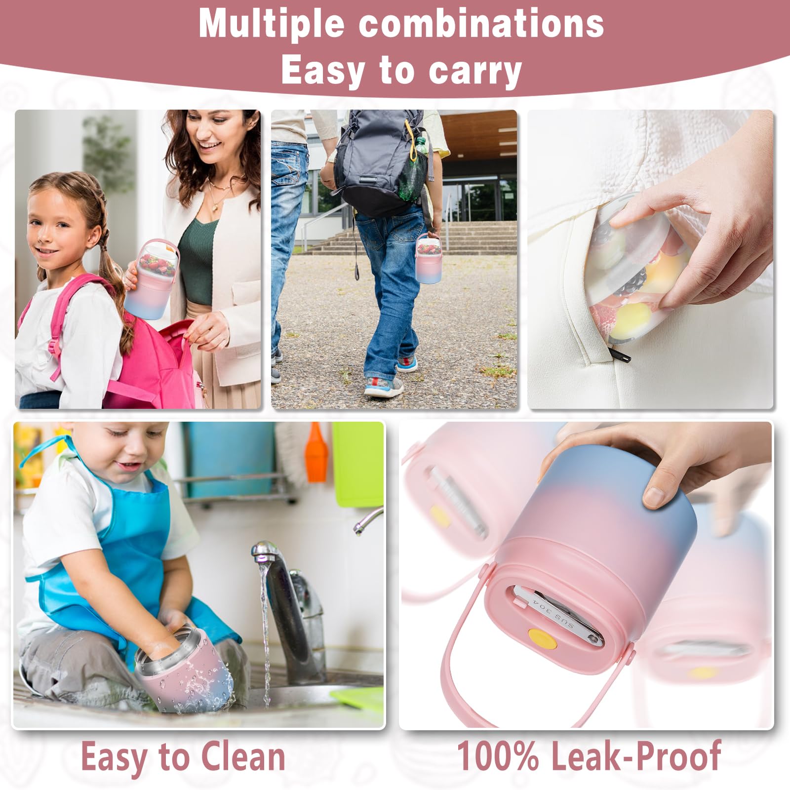 JOOPETALK included spoon for easy serving on the move