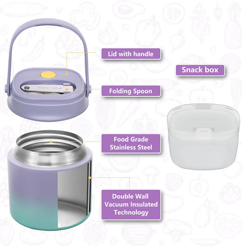 JOOPETALK kids and adults lunch set ideal for busy days at school or work.