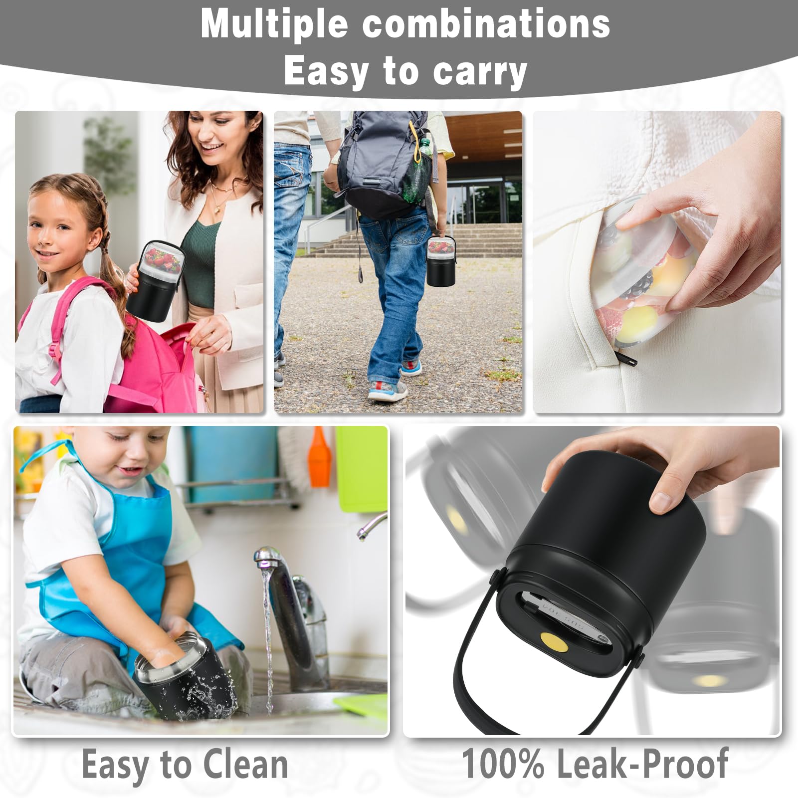 JOOPETALK durable stainless steel jar built for daily use and travel.