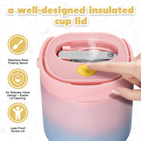 JOOPETALK wide-mouth opening allows easy filling and cleaning