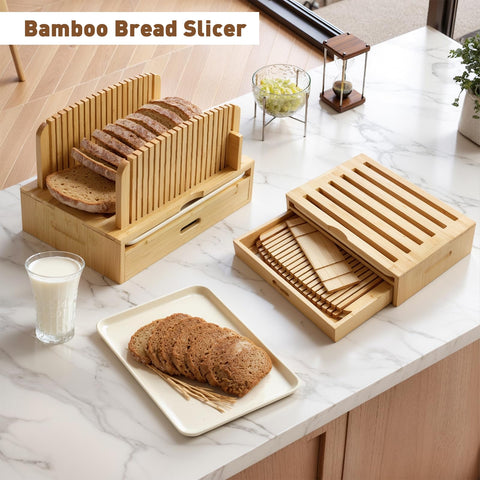 Joothlin bread slicer is easy to wipe clean.