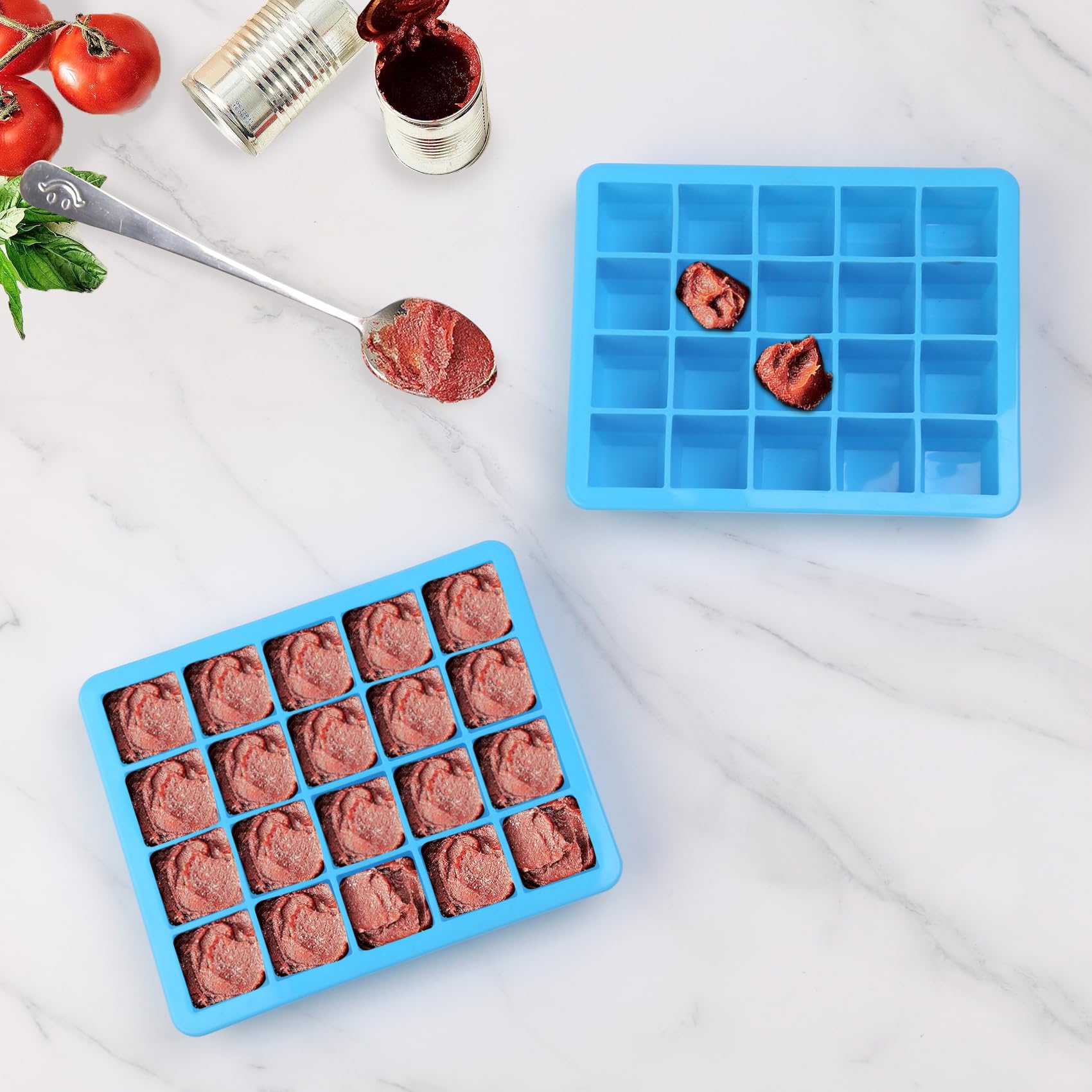 Jootic freezer mold for ginger stores single servings for easy cooking.