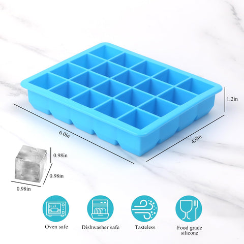 Jootic silicone freezer mold for herbs keeps chopped greens fresh and ready.