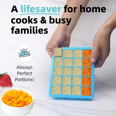 Jootic freezer mold for lemon juice makes measuring easy and mess-free.