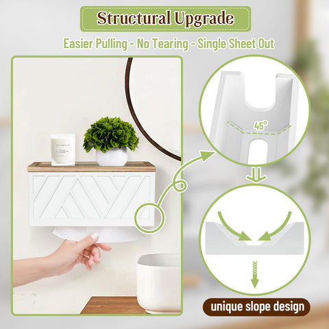 Jorkol solid wood finish adds rustic charm to bathroom or kitchen decor