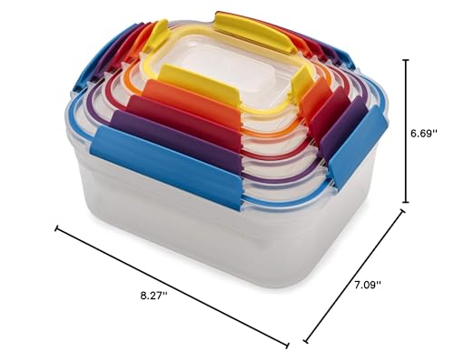 Joseph Joseph Nest Lock freezer-safe and dishwasher-safe for convenient storage