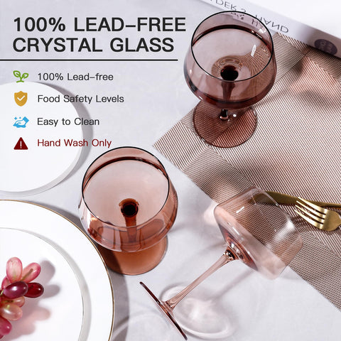 JOVGANK colorful martini glasses elevate table decor and party mood.