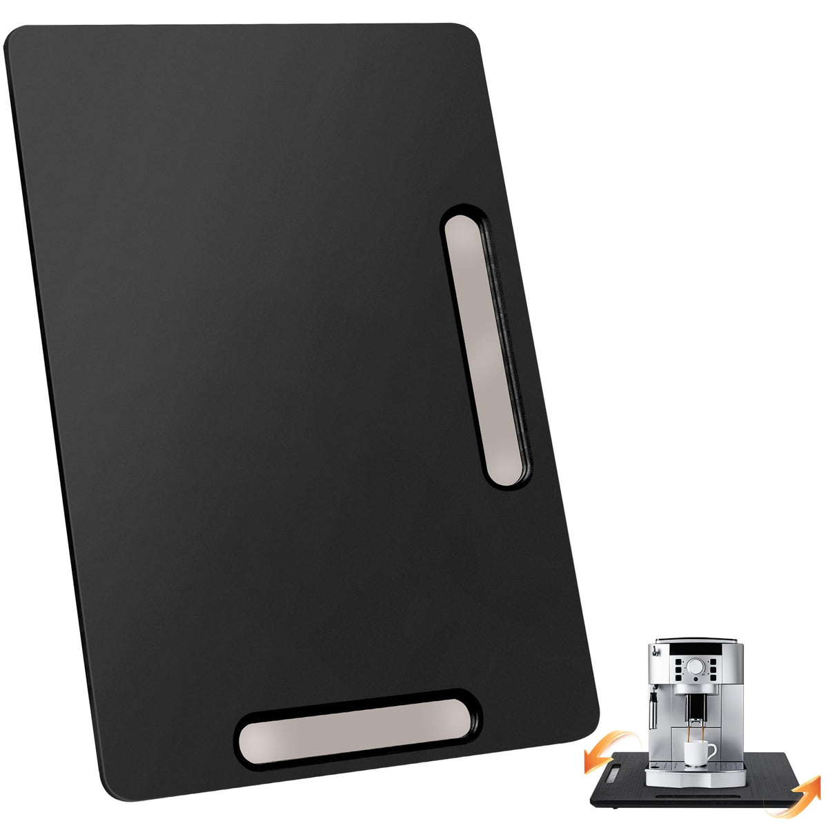 Joy&Grace appliance slider enables smooth 360° mobility for your coffee maker.