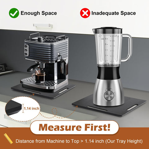 Joy&Grace cross-beam design provides extra-strength stability for heavy kitchen devices.