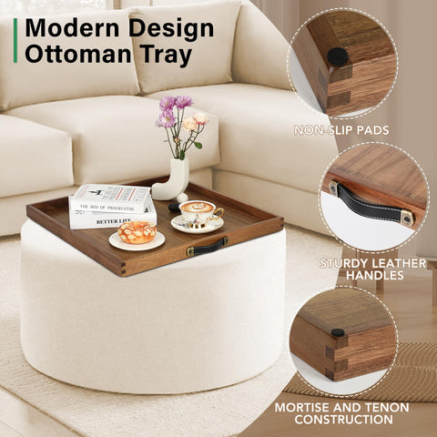 Joy&Grace versatile tray helps organize living room and kitchen spaces