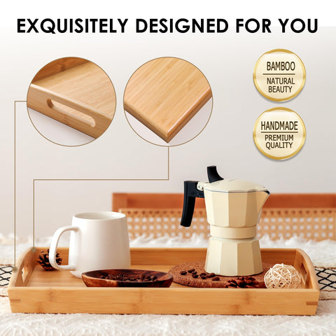 Joy&Grace serving tray for bed meals, convenient late-night dining.